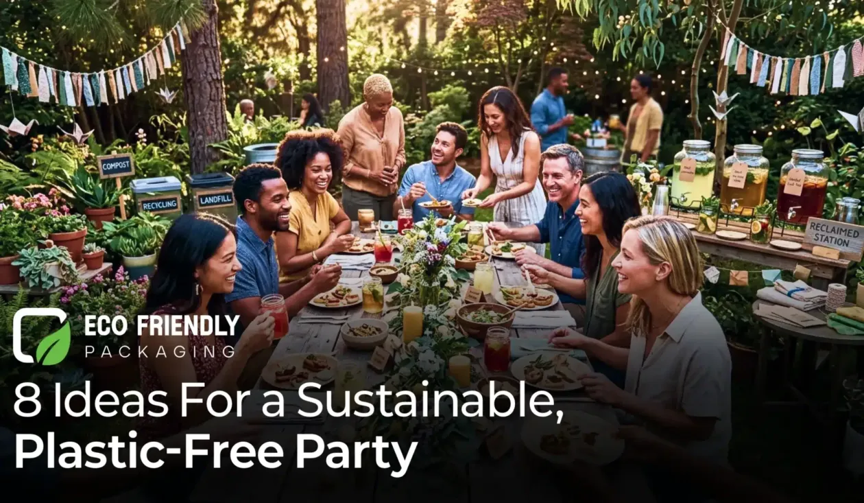 8 Ideas For a Sustainable, Plastic-Free Party