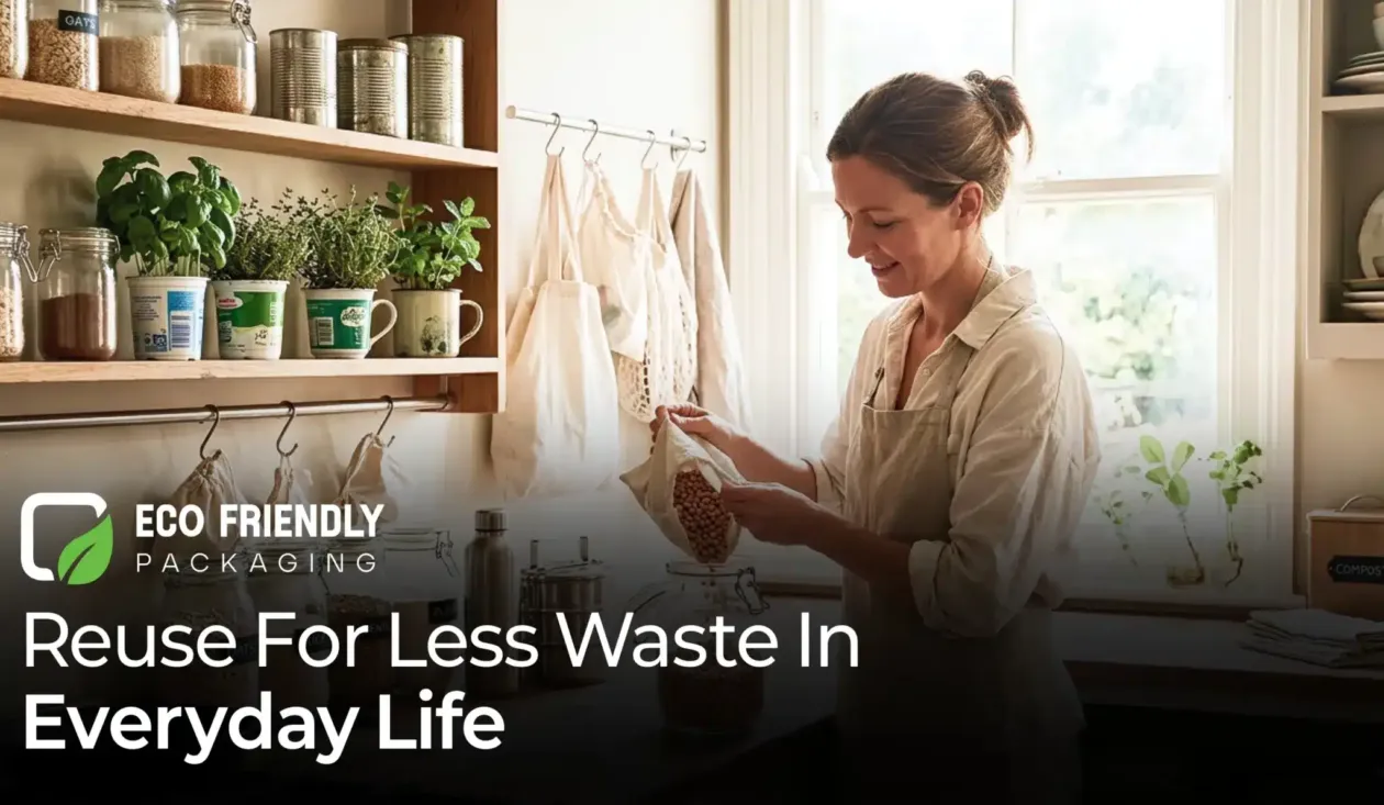 Reuse For Less Waste In Everyday Life