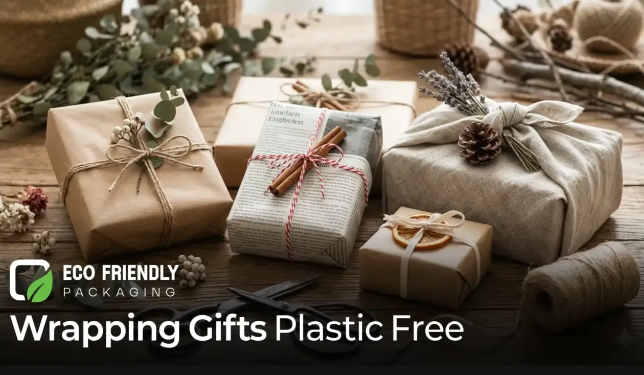 Wrapping Gifts Plastic-Free