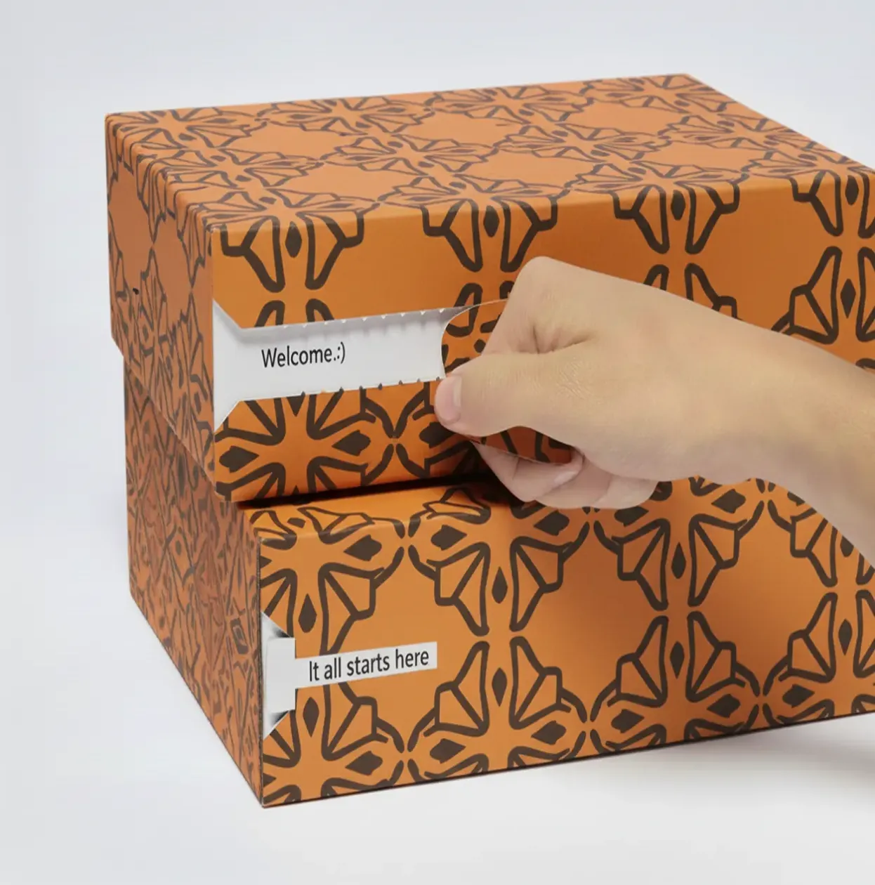 tear off box