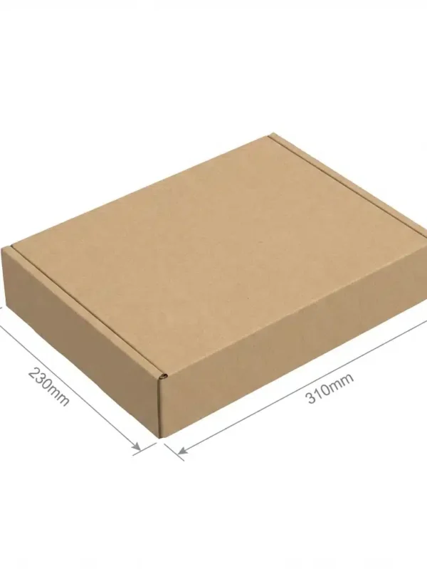 310×230×52mm Kraft Mailing Boxes