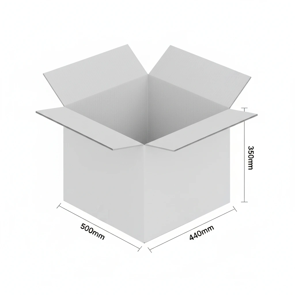 50Pcs 500mmX440mmX350mm White Australia Post Mailing Box