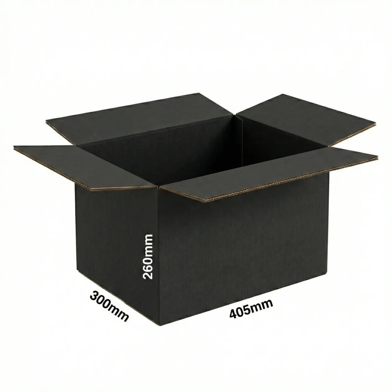 50Pcs 405mmX300mmX260mm Black Australia Post Mailing Box