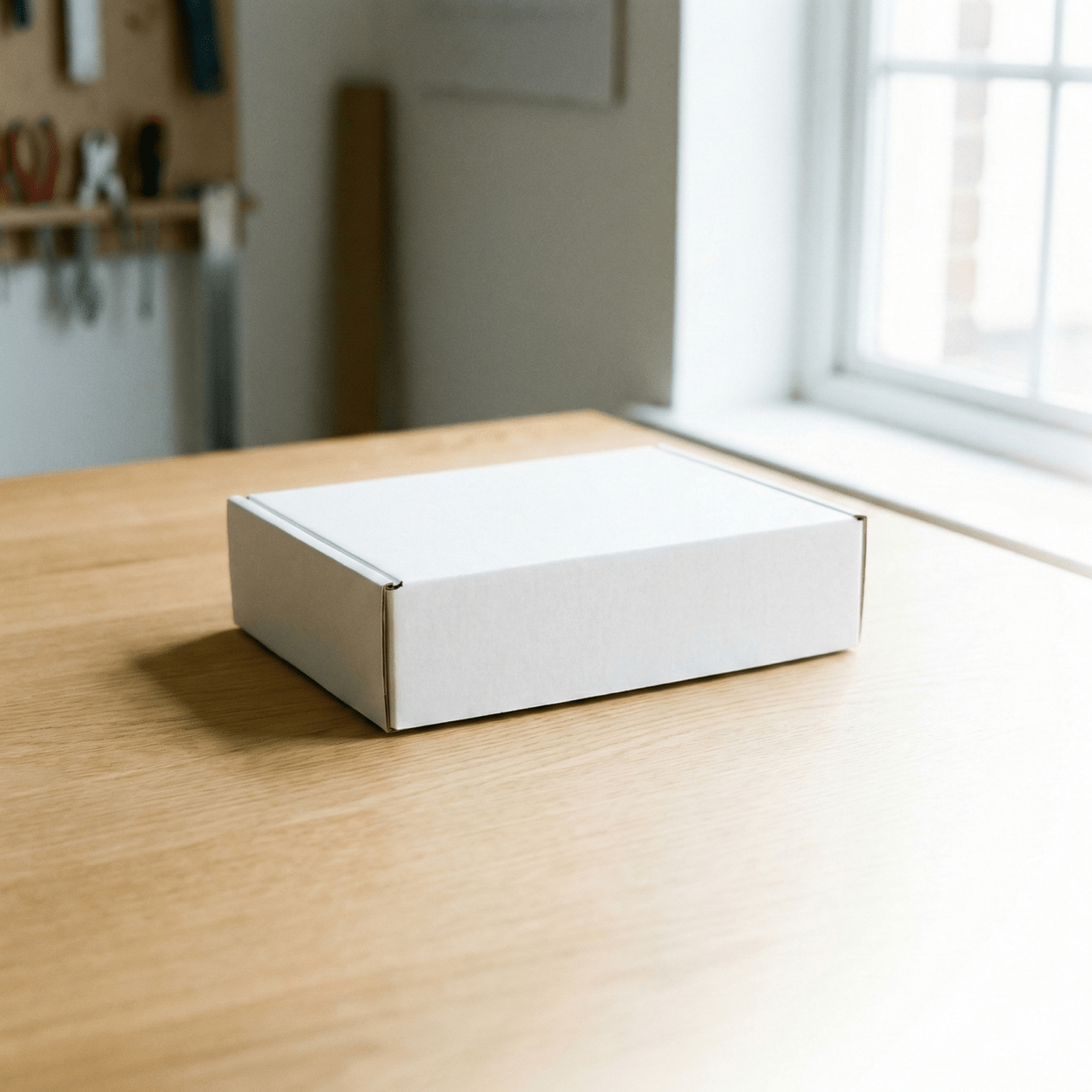 50 Pcs175mmX130mmX55mm White Mailing Box - Image 4