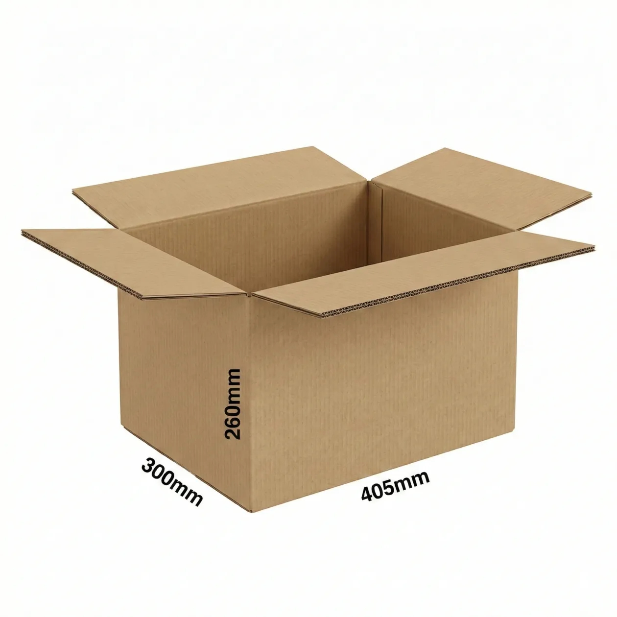 50Pcs 405mmX300mmX260mm Kraft Australia Post Mailing Box