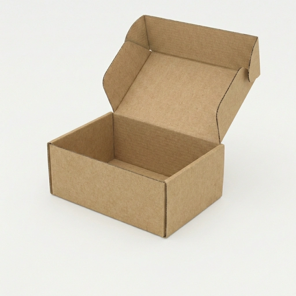50Pcs 125mmX100mmX75mm Kraft Mailing Box - Image 2