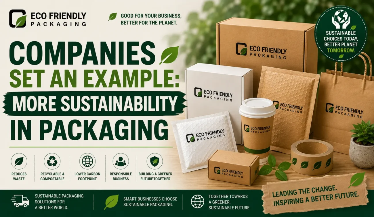 Companies Set an Example More Sustainability in Packaging