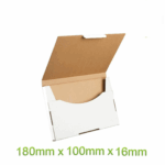 100Pcs 180x100x16mm Mailing Box SuperFlat