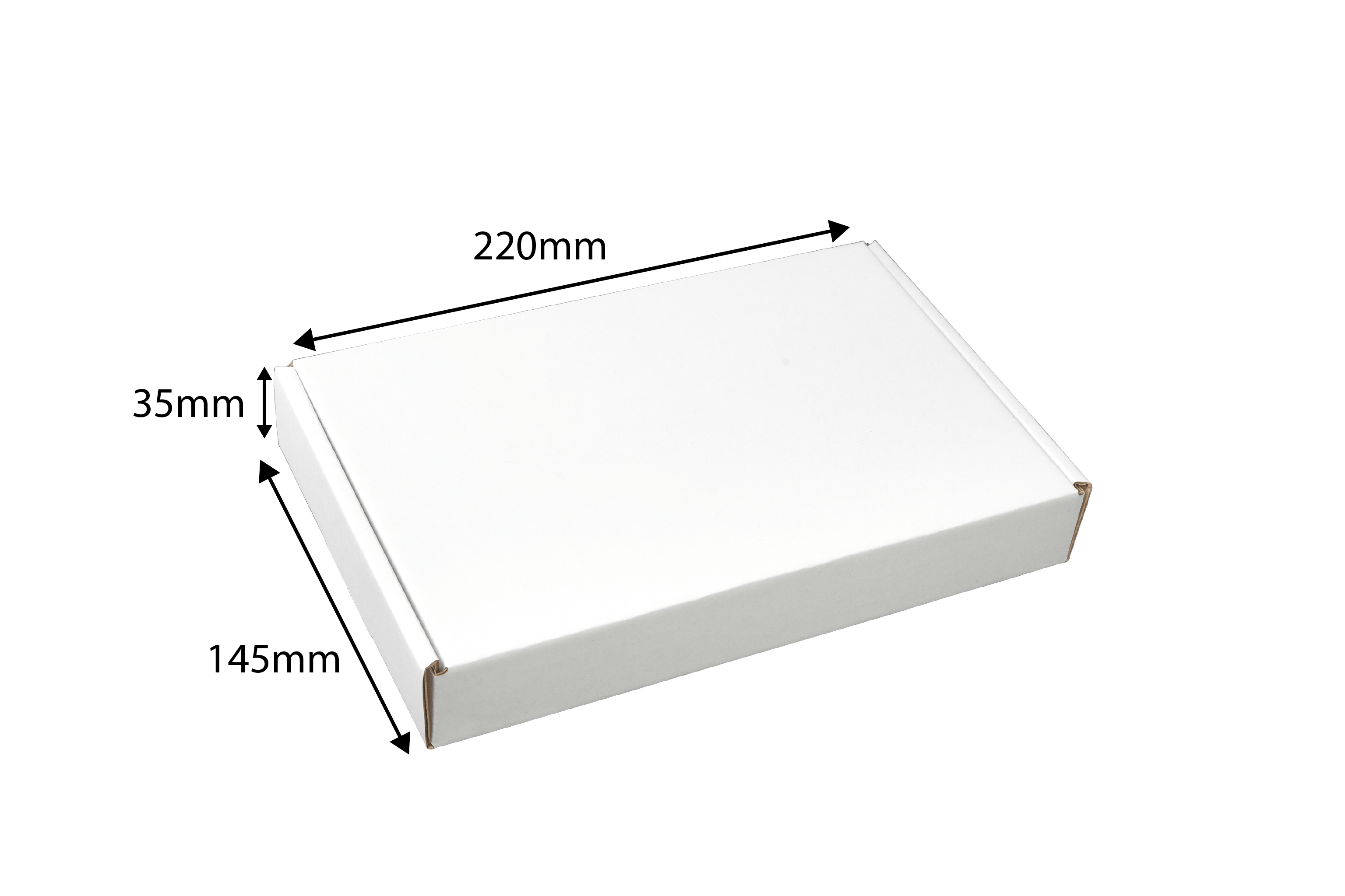 100X Mailing Box 220x145x35mm for DVD CD Mailer Video DVD Bx6 Size