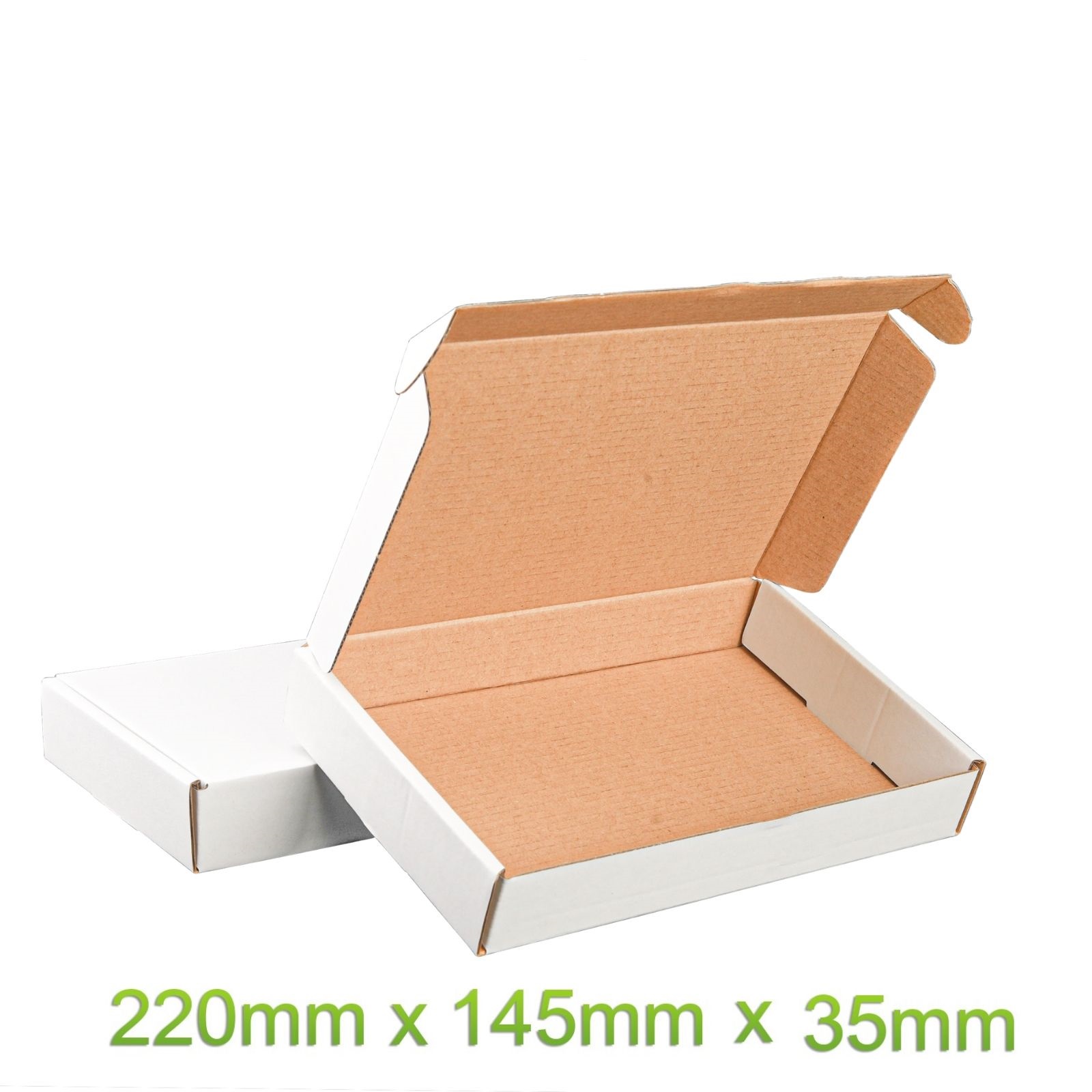 100X Mailing Box 220x145x35mm for DVD CD Mailer Video DVD Bx6 Size