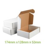 Australia Post Mailing Box 174x128x53mm White Shipping Carton
