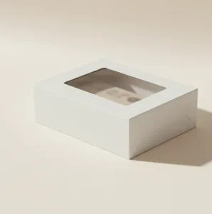 food packaging boxes with window