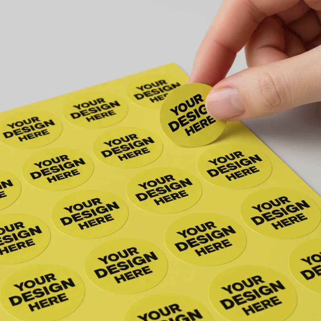 food packaging stickers