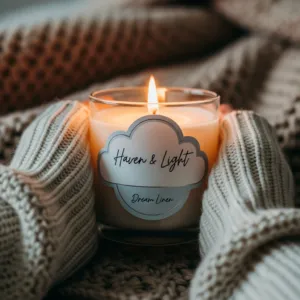 personalized candle labels