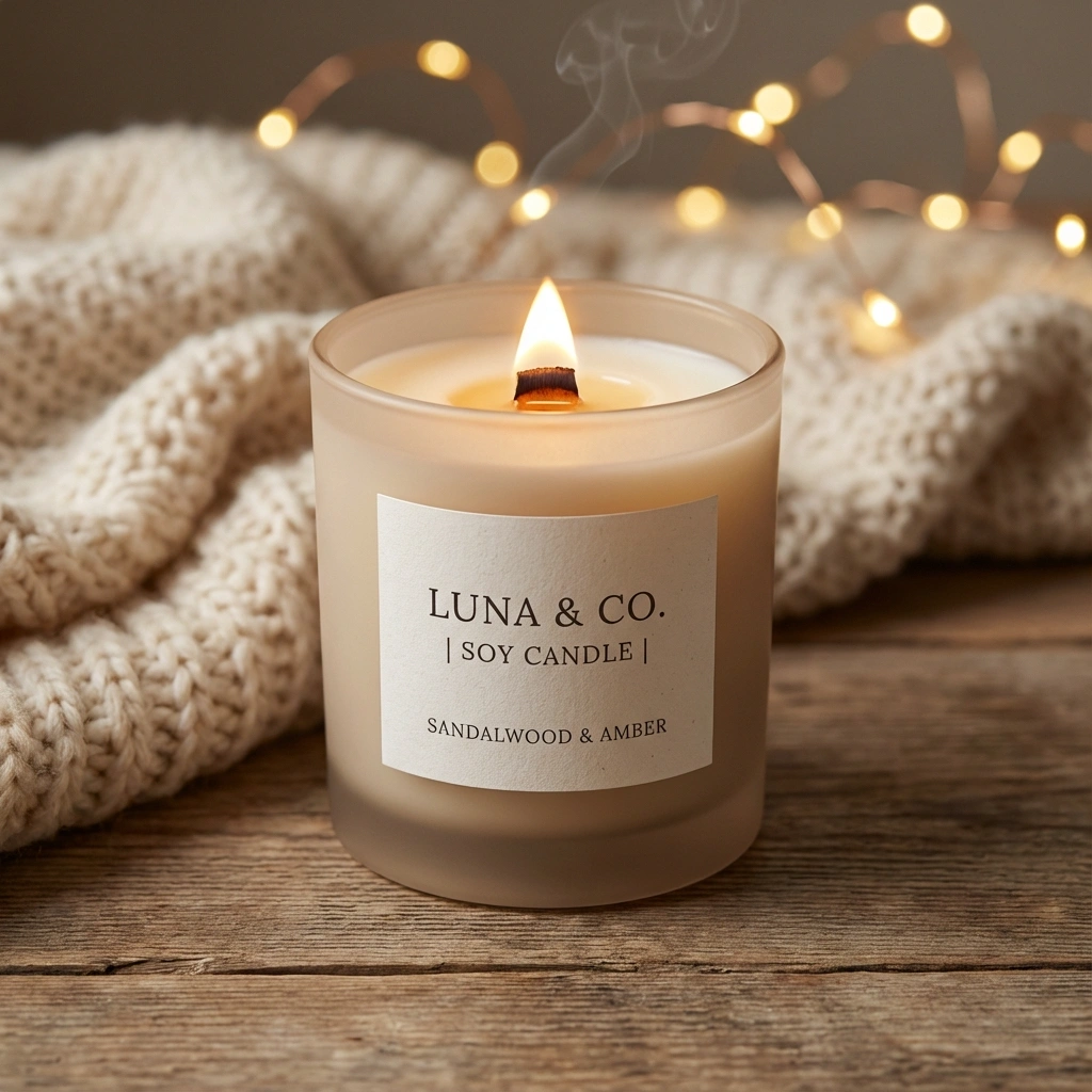 custom candle labels australia