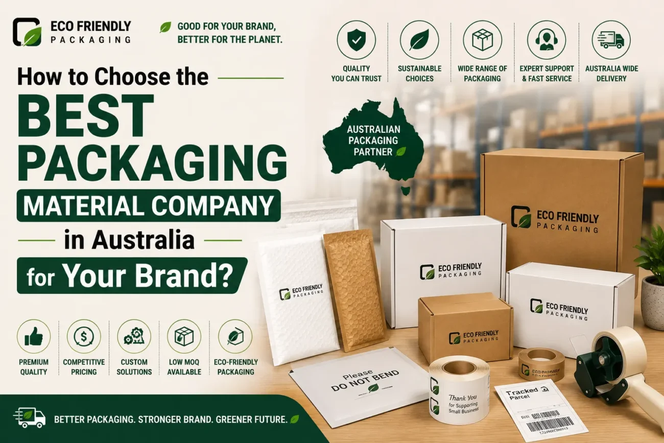 How to Choose the Best Packaging Material Company in Australia for Your Brand (ecofriendly packaging)