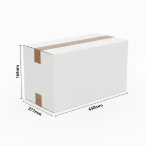 440x277x168mm White Boxes
