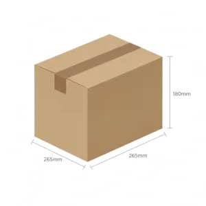 265x265x180mm