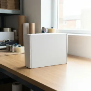 White Die Cut Mailing Boxes