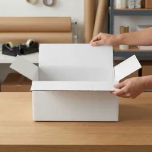 White boxes