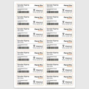 A4 Address Labels