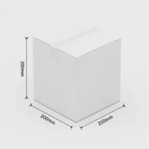 200x200x200mm White Cubical Boxes Australia