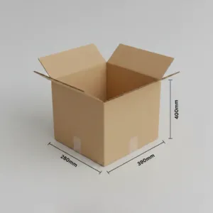 Moving Boxes - Kraft, 10 Pcs/pa, Double Wall, 400x390x280mm