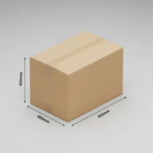 510x400x360mm Kraft Moving Boxes