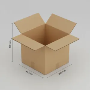 Moving Boxes - Kraft, 10 Pcs/pa, Double Wall, 570x410x370mm