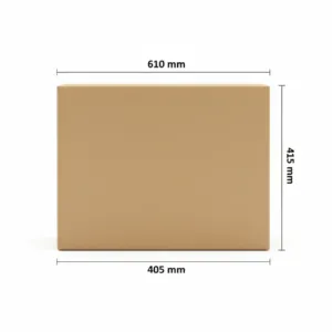 610x415x405mm Kraft Moving Boxes Online