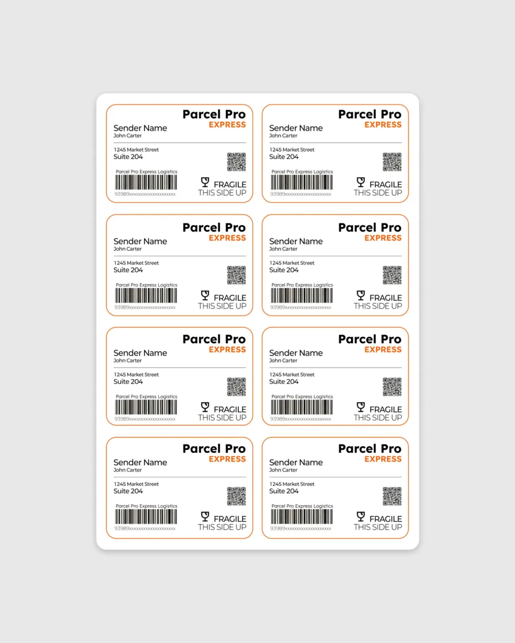 a4 address label sheets