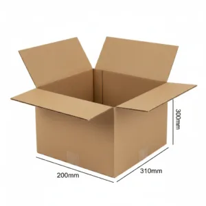 A4 Mailing Boxes - Kraft, 50 Pcs/Carton, Single Wall, 310x200x300mm