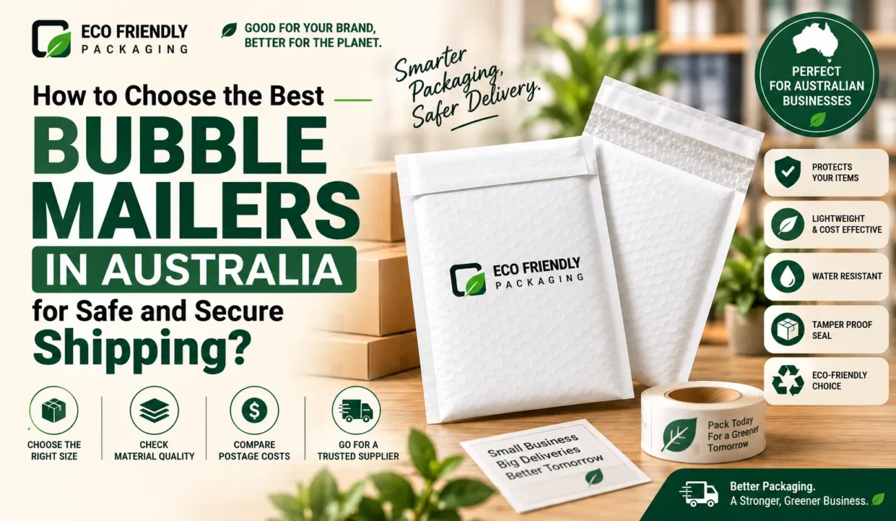 How to Choose the Best Bubble Mailers in Australia for Safe and Secure Shipping