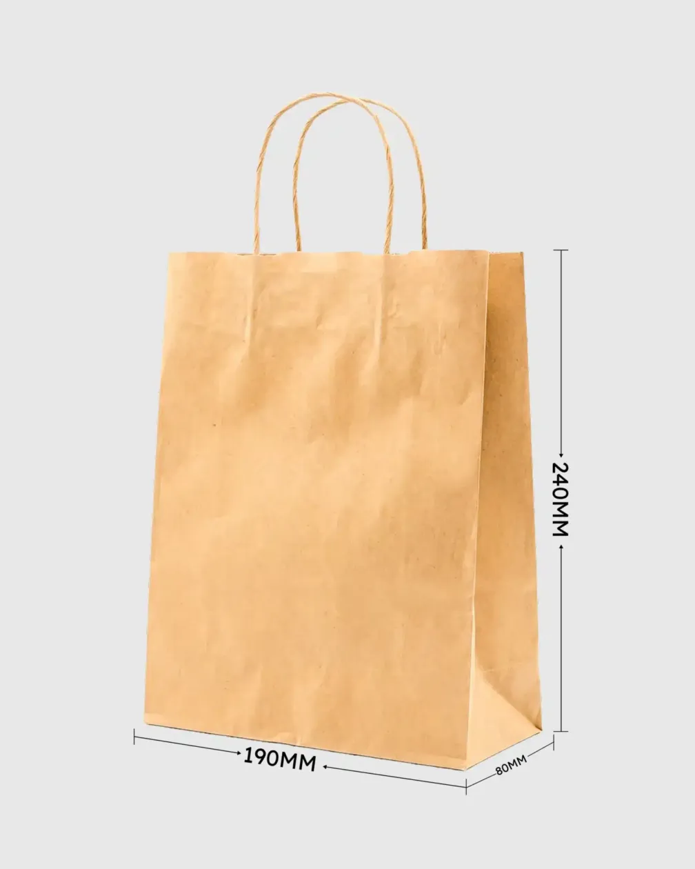 Shopping Bags 190x240x80mm