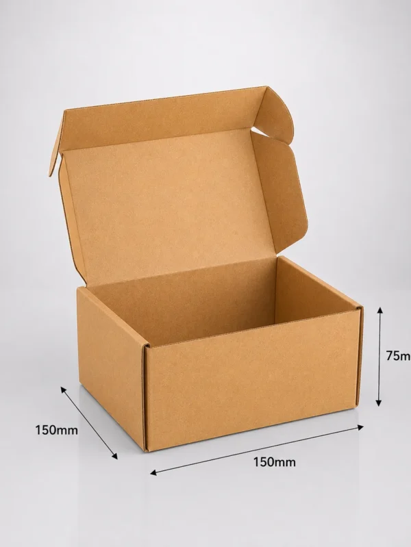150mmX150mmX75mm Die cut box