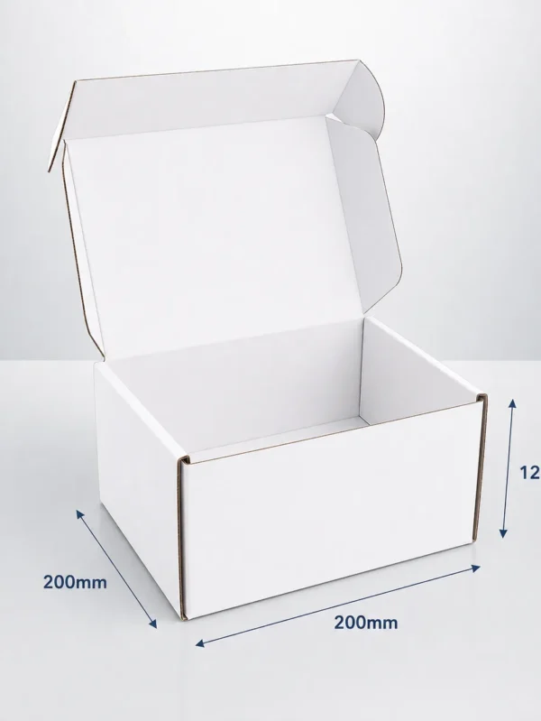200x200x120mmWhite mailing Box