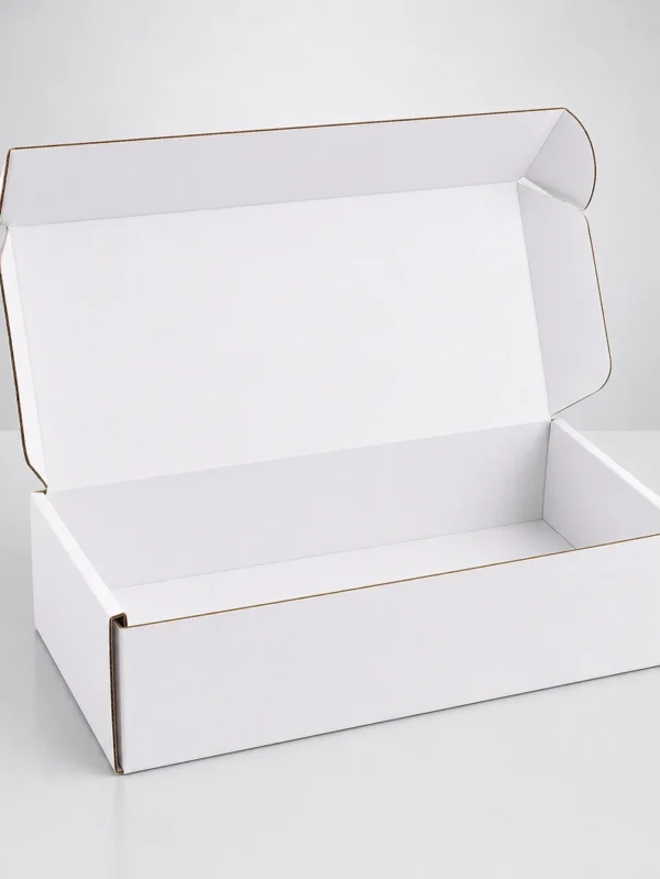 230x180x130mm white mailing boxes