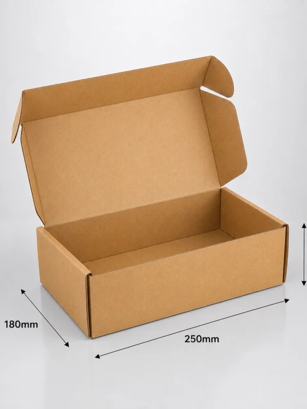 250x180x75mm die cut box