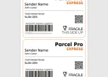 A4 Address labels