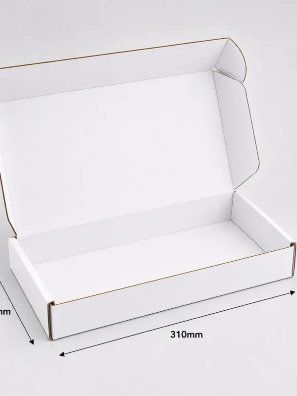 310x230x52mm die cut mailing box