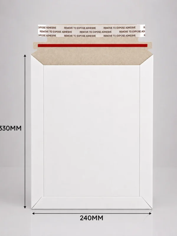 330mmX240mm 650 GSM A4 Rigid Card Mailer Envelopes