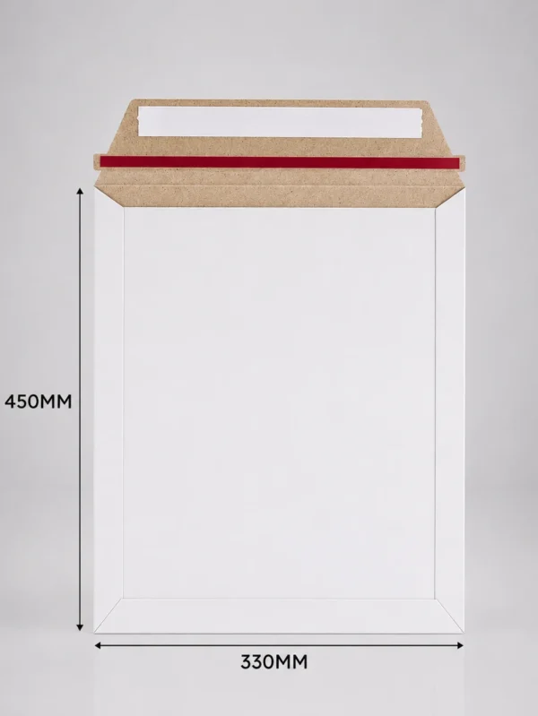 330mmX450mm 650 GSM A3 Rigid Card Mailer Envelopes