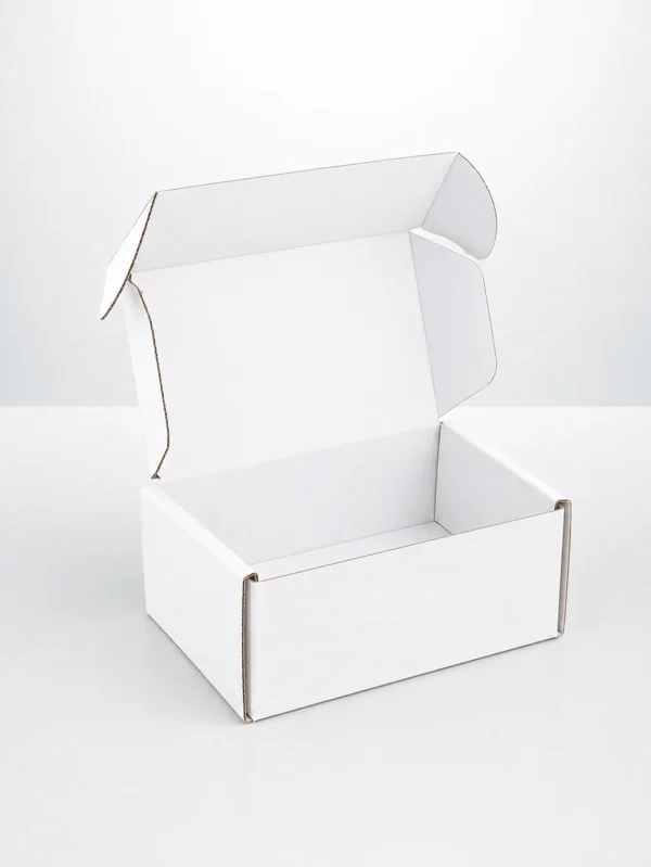 Die Cut mailing Boxes White 125x100x75