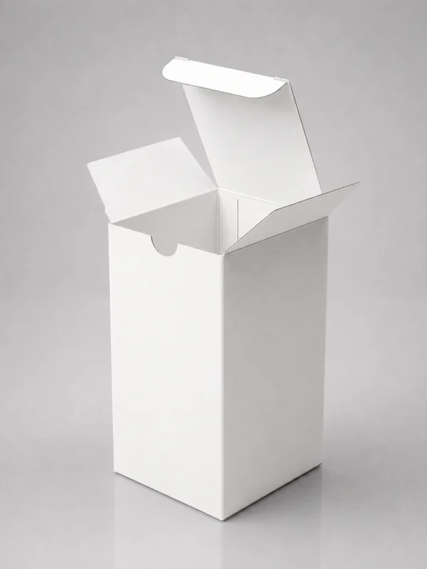 White Candle Box