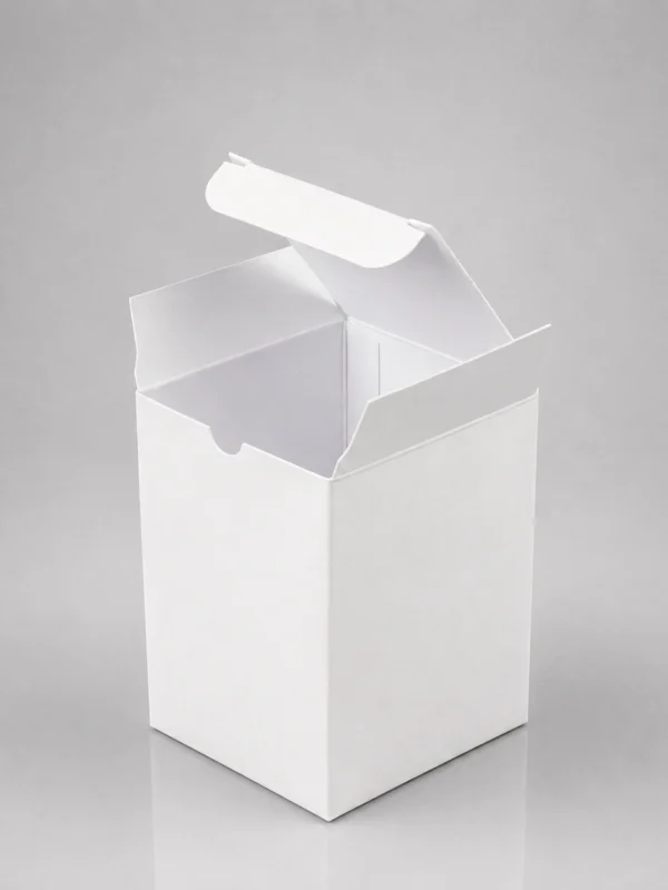 White Candle Box