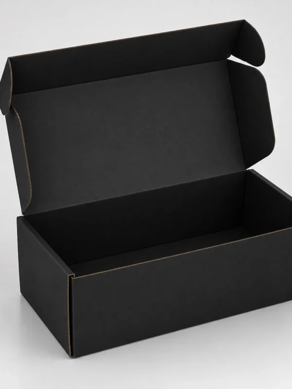 black mailing box