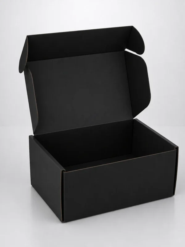black mailing box