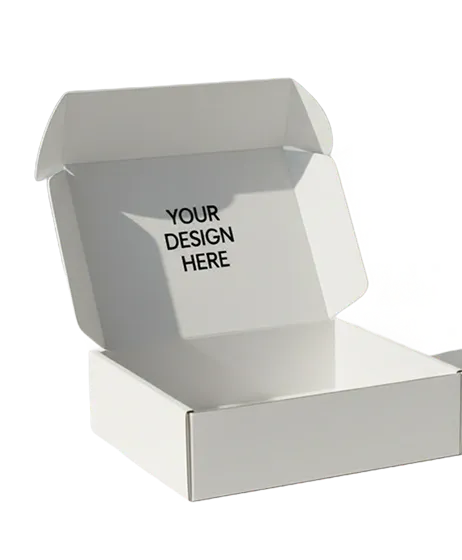 White Mailing boxes
