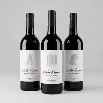 mini wine bottle stickers