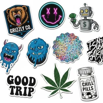 custom holographic stickers
